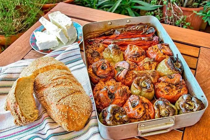 Local Cretan cuisine from the Sitia region